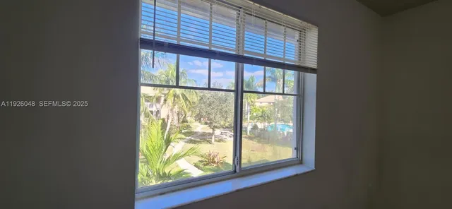 a view of an front door