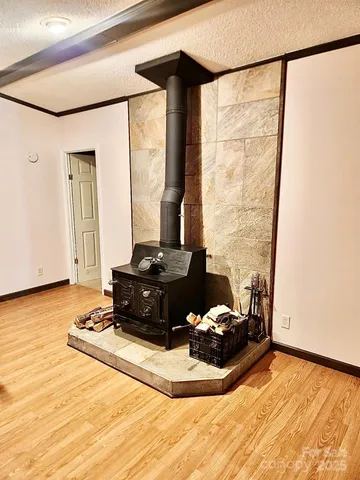 a backyard of a house