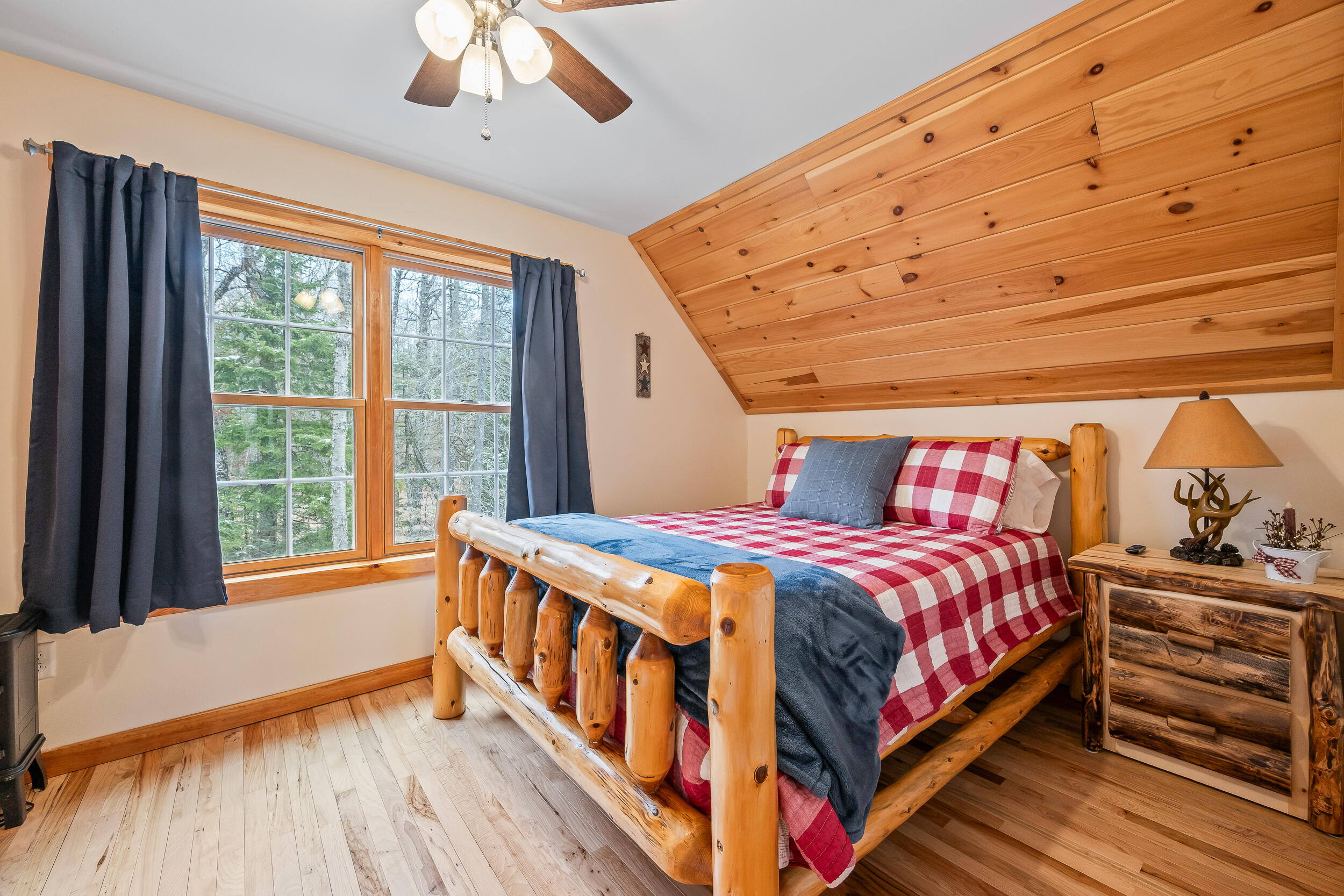 183 Camp Waya Awi Road Dallas Plt, ME 04970 - Photo 24 of 43 2nd Floor Bedroom 2