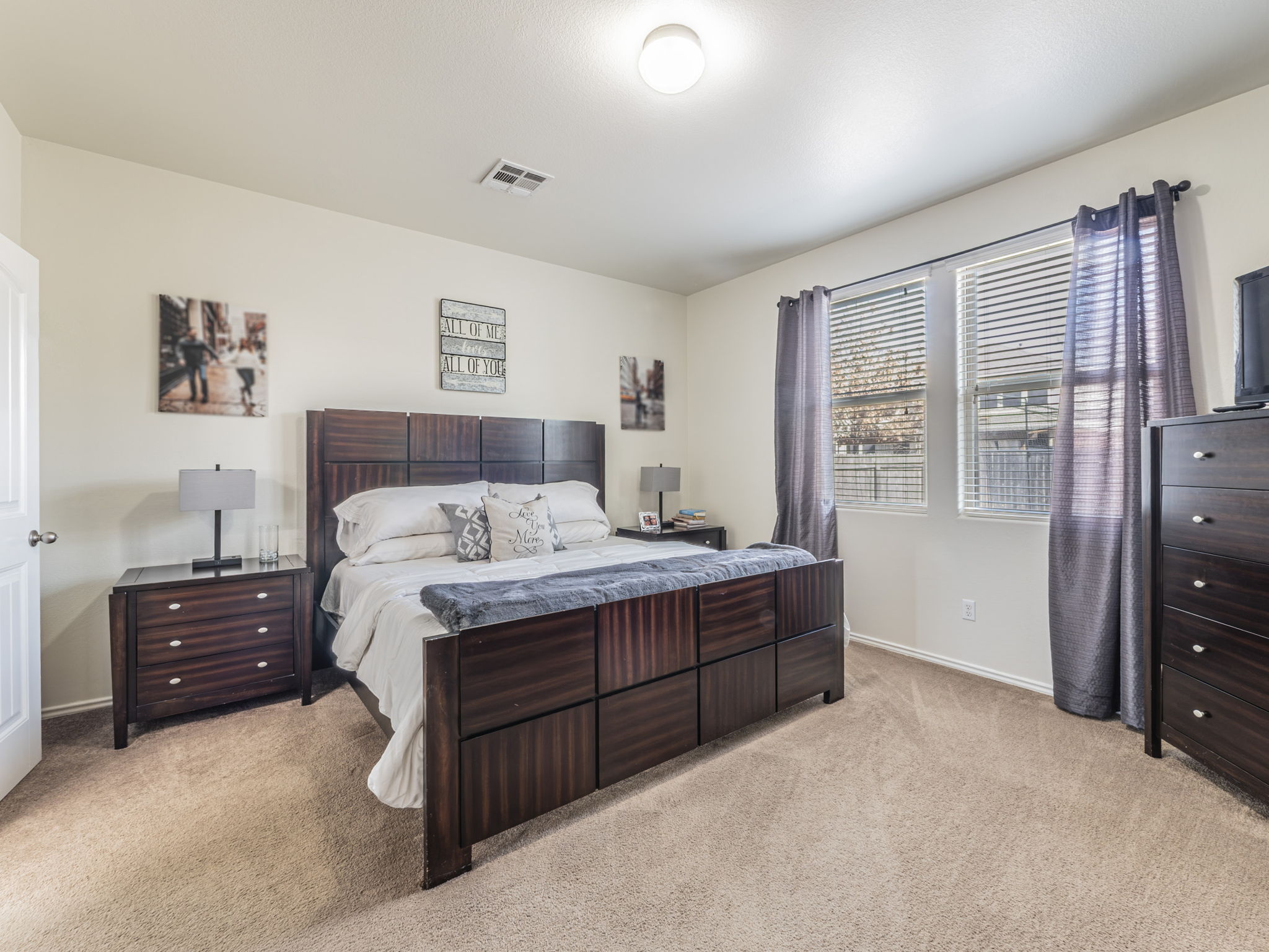 1366 Heep Run Buda, TX 78610 - Photo 10 of 37 Owner Suite Bedroom on the main floor.