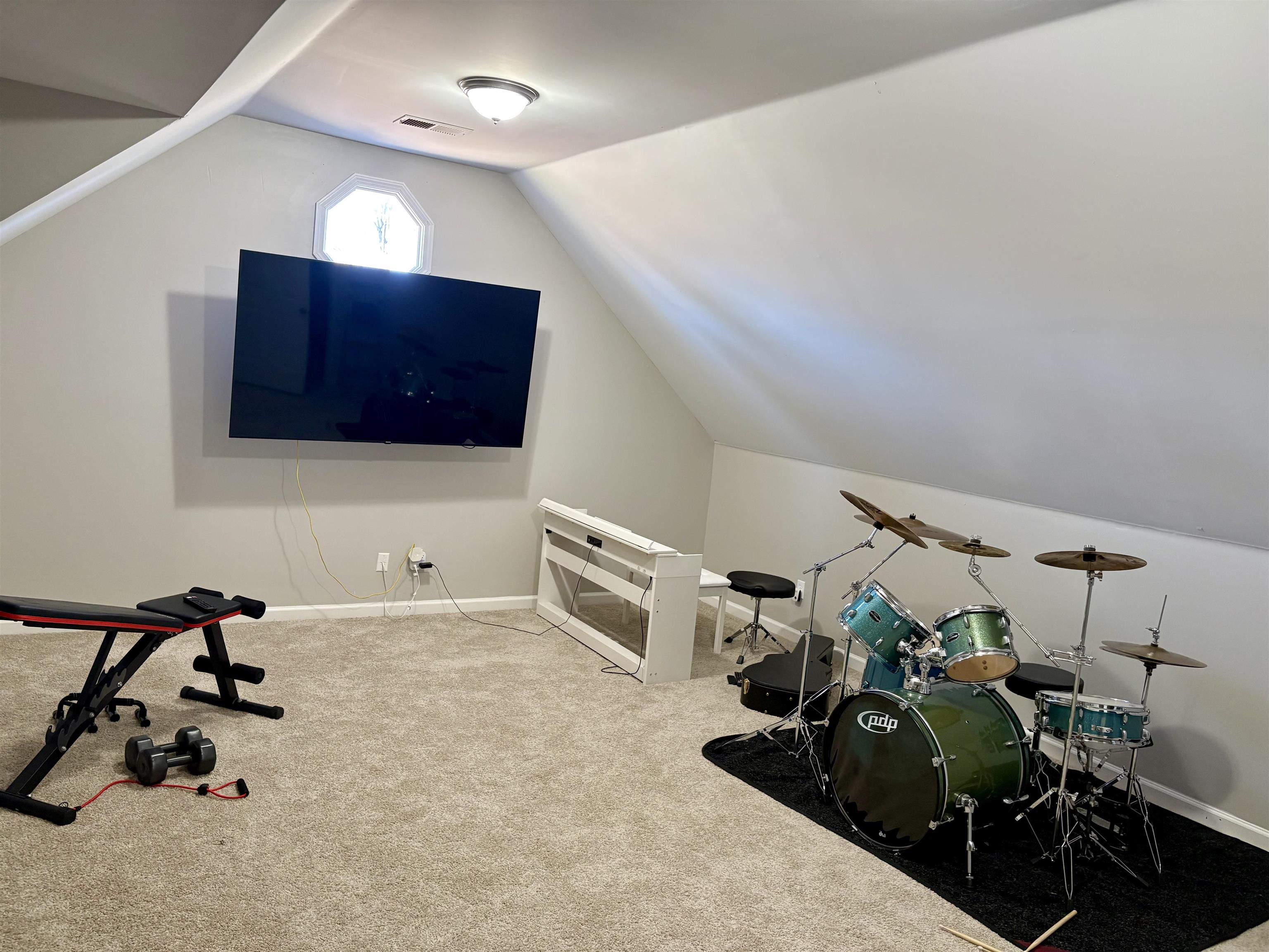 9107 Raspberry Lane Cordova, TN 38016 - Photo 24 of 26 Game room featuring light colored carpet and baseboards