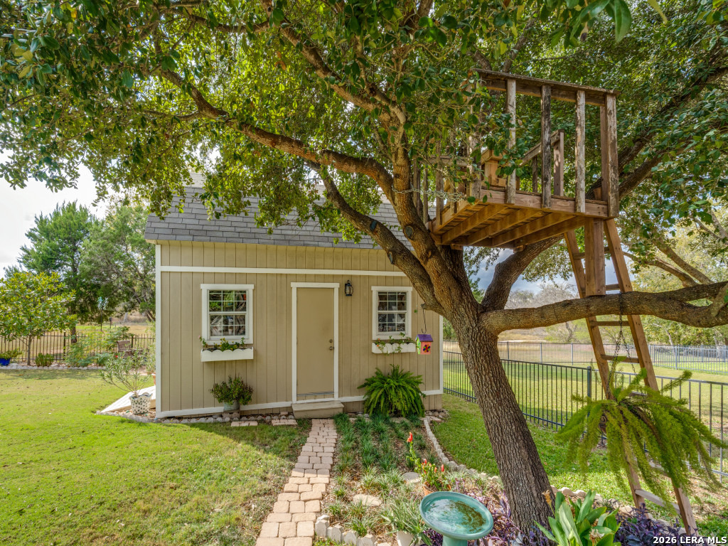 6050 Covers Schertz, TX 78108 - Photo 21 of 25 a backyard of a house with seating space