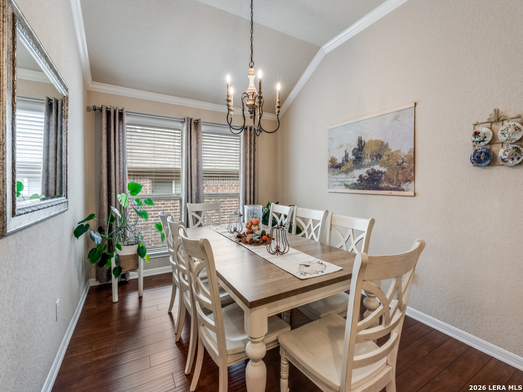 6050 Covers Schertz, TX 78108 - Photo 5 of 25 a view of a dining room with furniture window and wooden floor