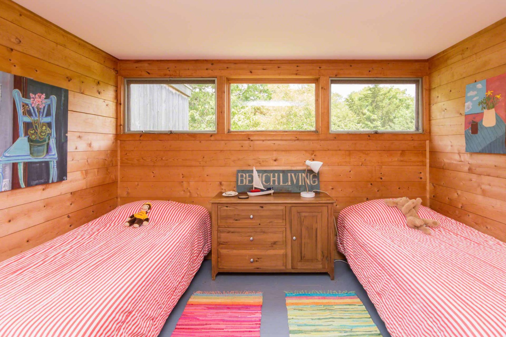 7 Black Point Road Chilmark, MA 02535 - Photo 23 of 44 a bedroom with a bed and a large window