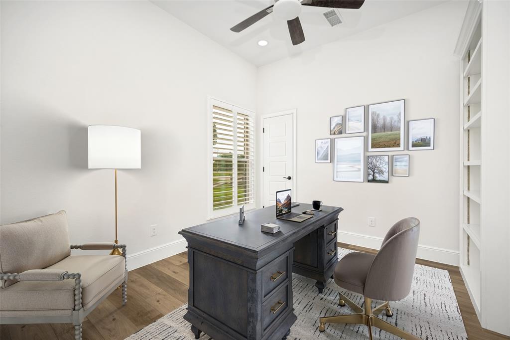 444 Ben Boyd Road Argyle, TX 76226 - Photo 16 of 34 OFFICE CAN BE CONVERTED TO 3RD BEDROOM~VIRTUAL STAGING~