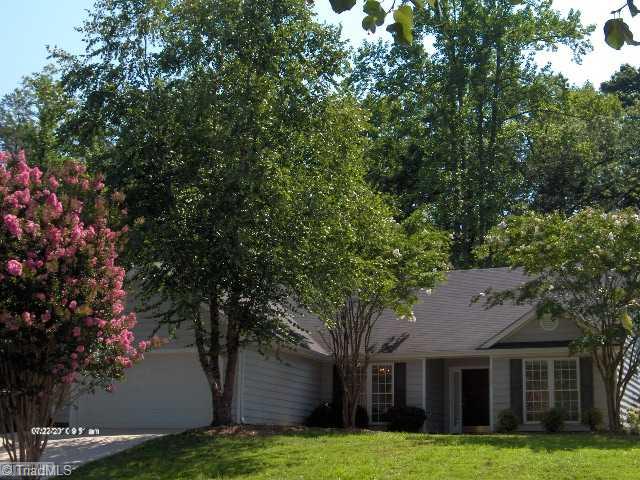 5306 Chestnut Ridge Drive Summerfield, NC 27358 - Photo 15 of 15 Exterior Front. Fresh as a Daisy! Trees trimmed, walks & patio pressure washed, exterior washed!