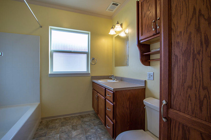 1732 Ash Street Fortuna, CA 95540 - Photo 19 of 37 a bathroom with a sink and a mirror