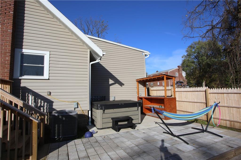 290 Lincoln Hall Road Elizabeth, PA 15037 - Photo 22 of 24 Lower Deck w/ Hot Tub & Bar