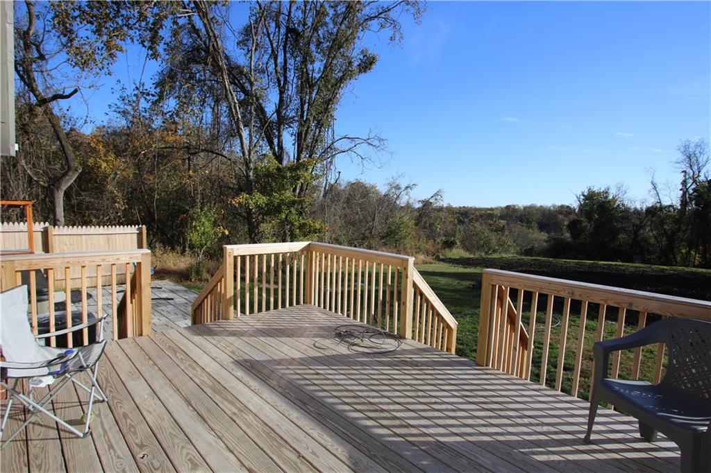 290 Lincoln Hall Road Elizabeth, PA 15037 - Photo 6 of 24 Huge 15x10 Deck overlooking Mostly Private Big Back Yard! Incredible VALUE Both Inside & Out!