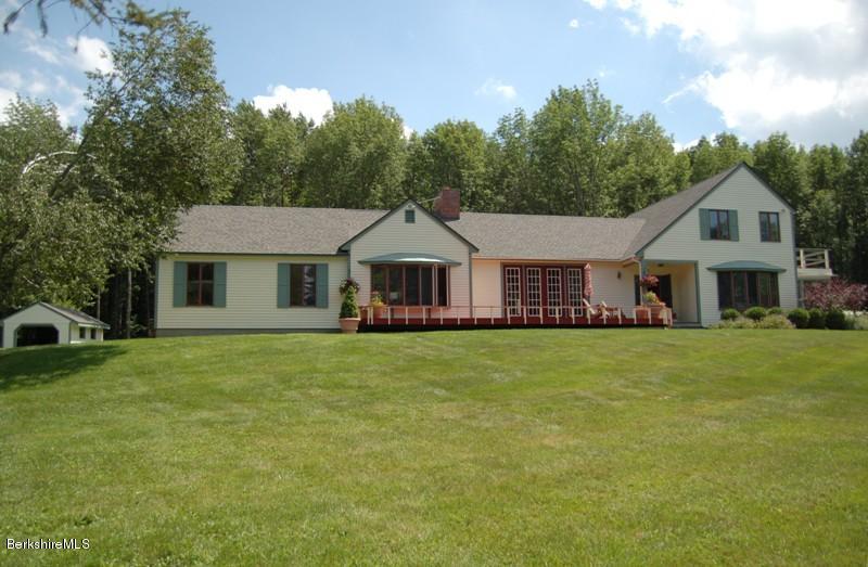 41 Baldwin Hill Road South Egremont, MA 01230 - Photo 13 of 17 a front view of a house with a garden