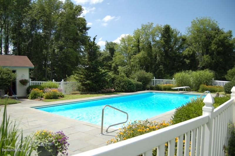 41 Baldwin Hill Road South Egremont, MA 01230 - Photo 16 of 17 a view of a backyard and swimming pool