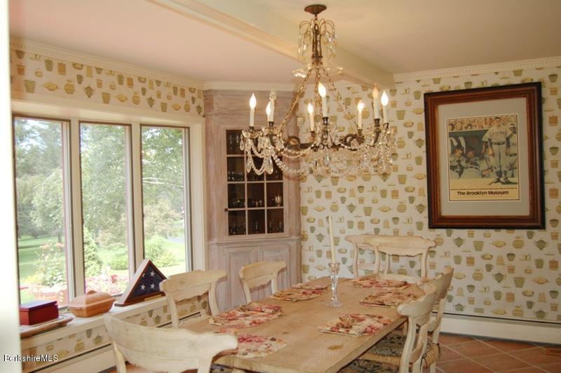 41 Baldwin Hill Road South Egremont, MA 01230 - Photo 8 of 17 a view of a dining room with furniture window and outside view