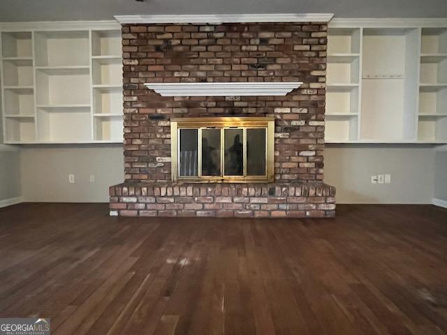 809 College Street Carrollton, GA 30117 - Photo 30 of 33 a view of an empty room with wooden floor and a window