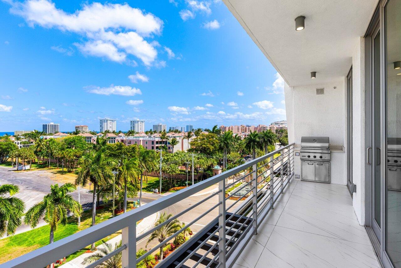 495 East Royal Palm Road, Unit 601 Boca Raton, FL 33432 - Photo 24 of 50 a view of a balcony
