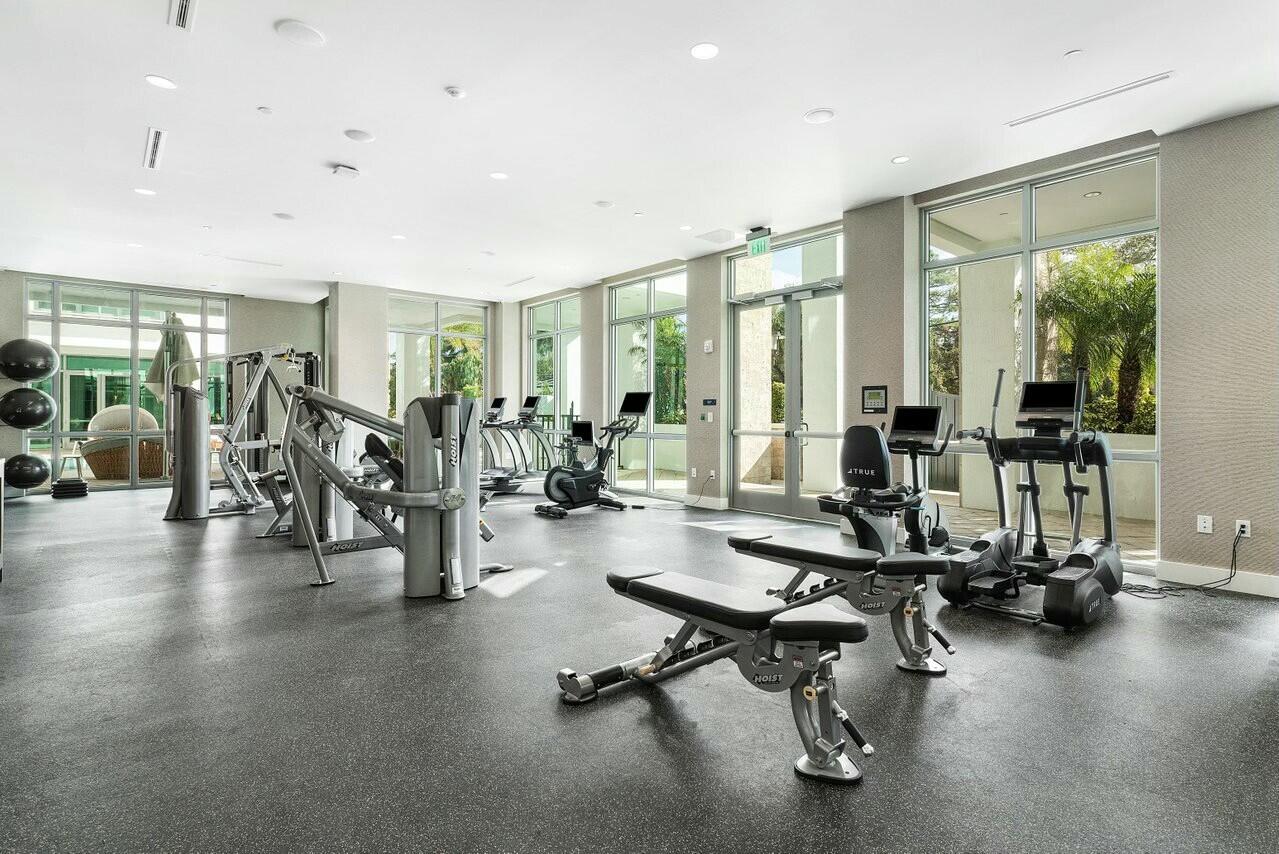 495 East Royal Palm Road, Unit 601 Boca Raton, FL 33432 - Photo 29 of 50 a view of a room with gym equipment