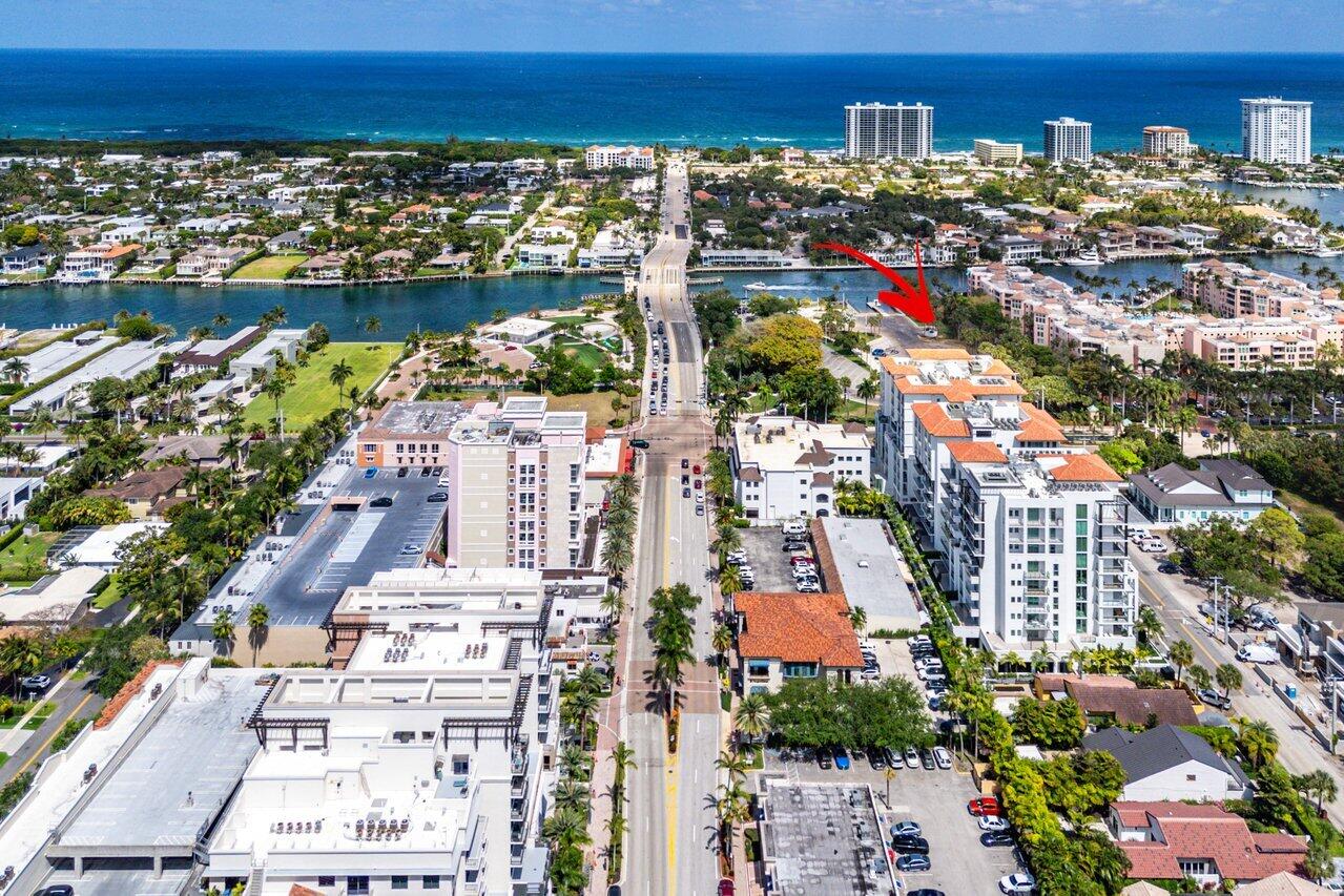 495 East Royal Palm Road, Unit 601 Boca Raton, FL 33432 - Photo 45 of 50 a view of a city and lake