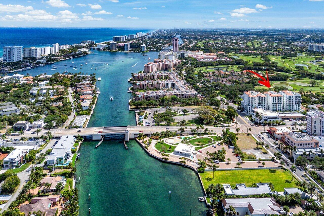 495 East Royal Palm Road, Unit 601 Boca Raton, FL 33432 - Photo 49 of 50 an aerial view of residential houses with outdoor space
