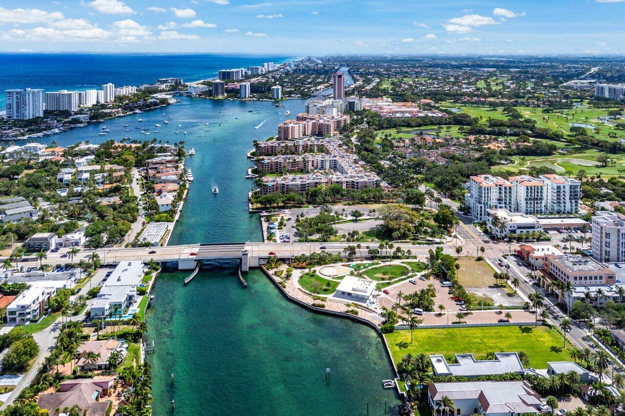 495 East Royal Palm Road, Unit 601 Boca Raton, FL 33432 - Photo 50 of 50 an aerial view of residential houses with outdoor space