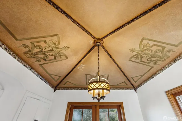 a view of an outdoor space with furniture