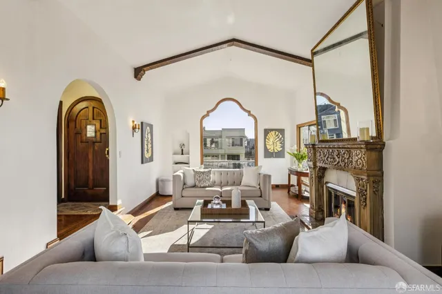 a view of living room and window