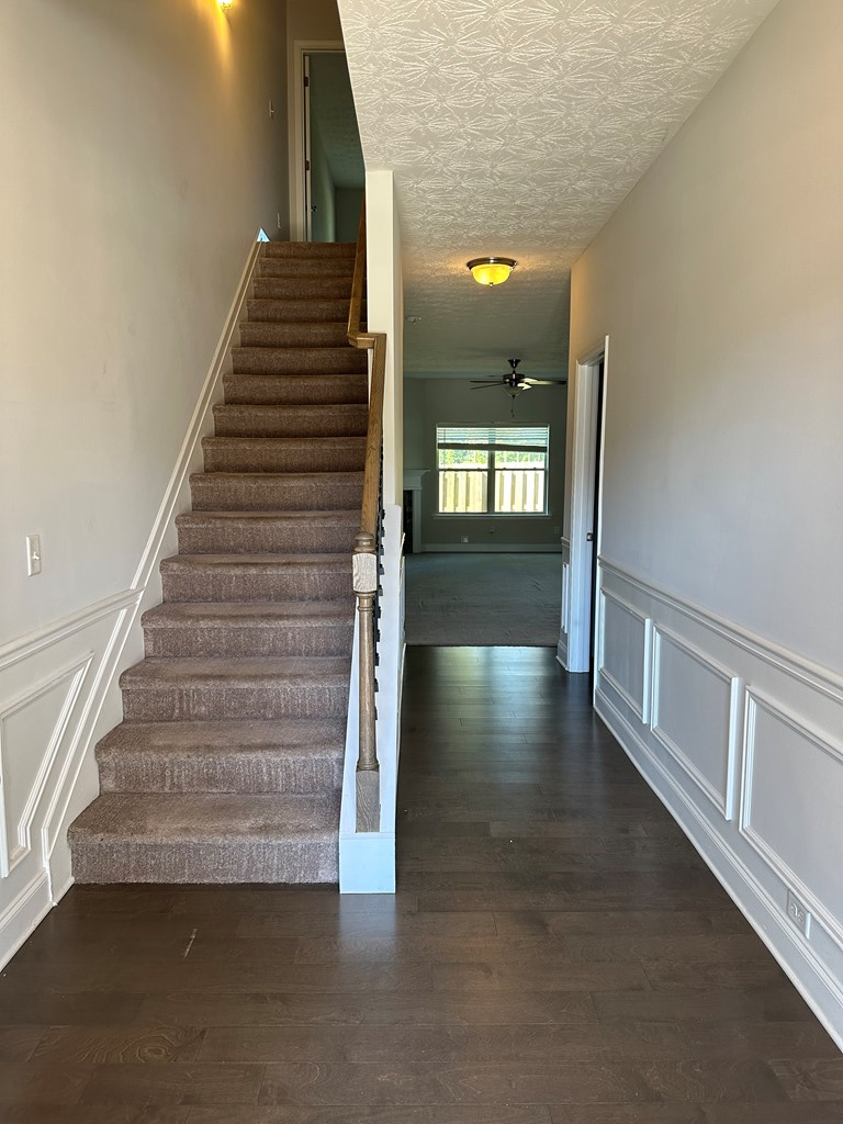 6008 Townes Way Columbus, GA 31909 - Photo 3 of 22 a view of entryway and hall with wooden floor