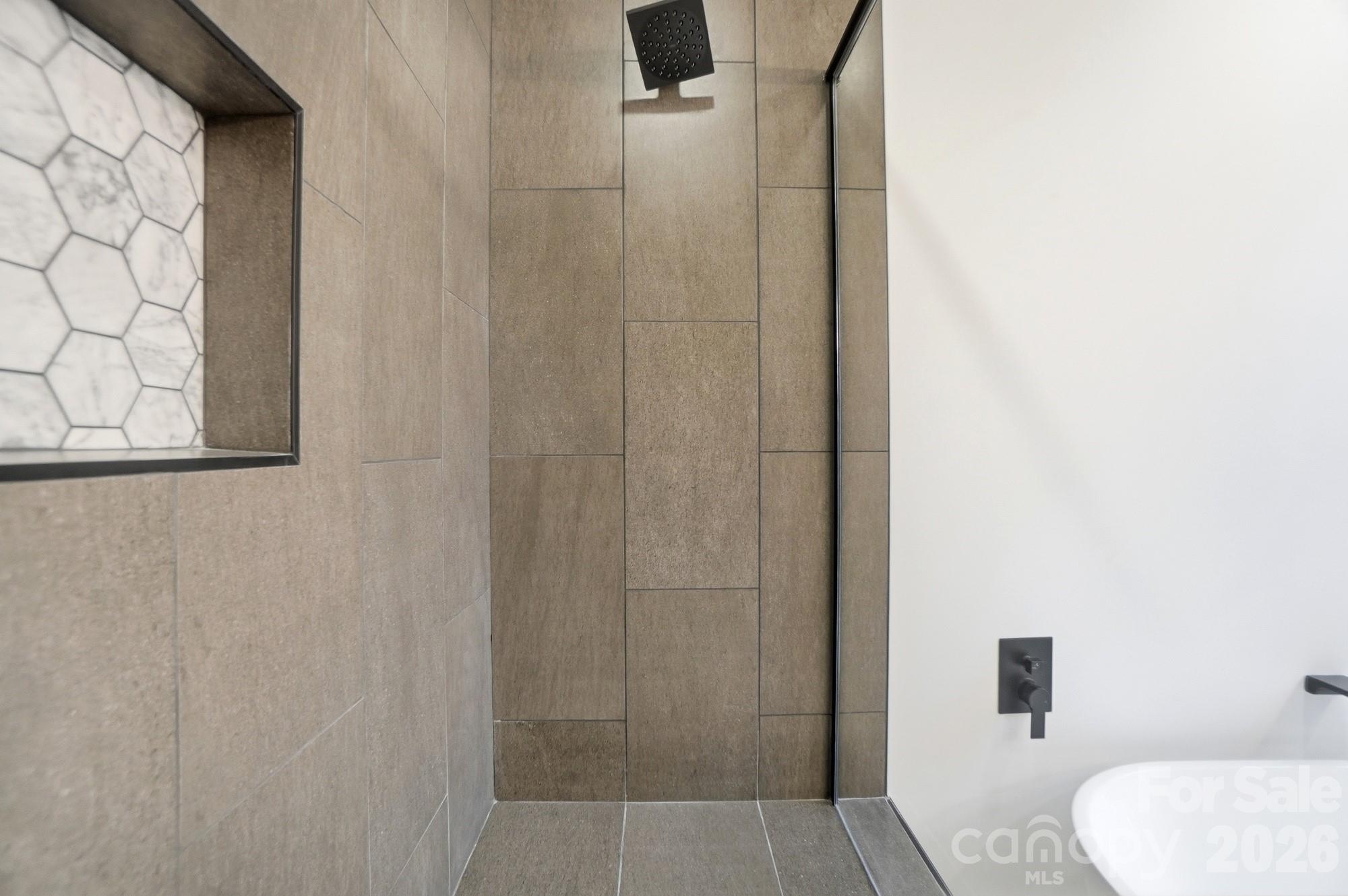 240 Hephzibah Church Road Crouse, NC 28033 - Photo 32 of 48 a bathroom with a toilet and a shower