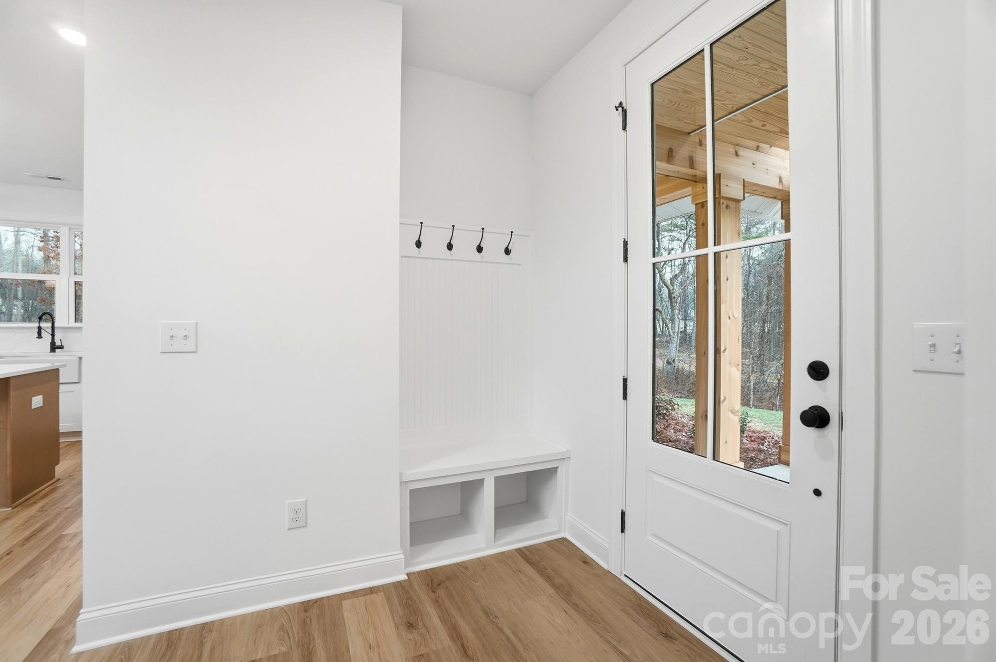 240 Hephzibah Church Road Crouse, NC 28033 - Photo 39 of 48 a view of an empty room with wooden floor and a window