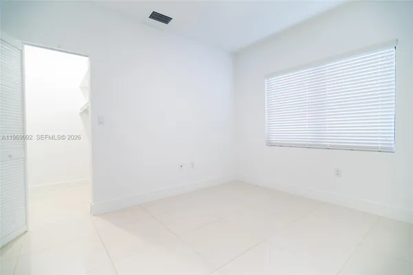 a view of empty room