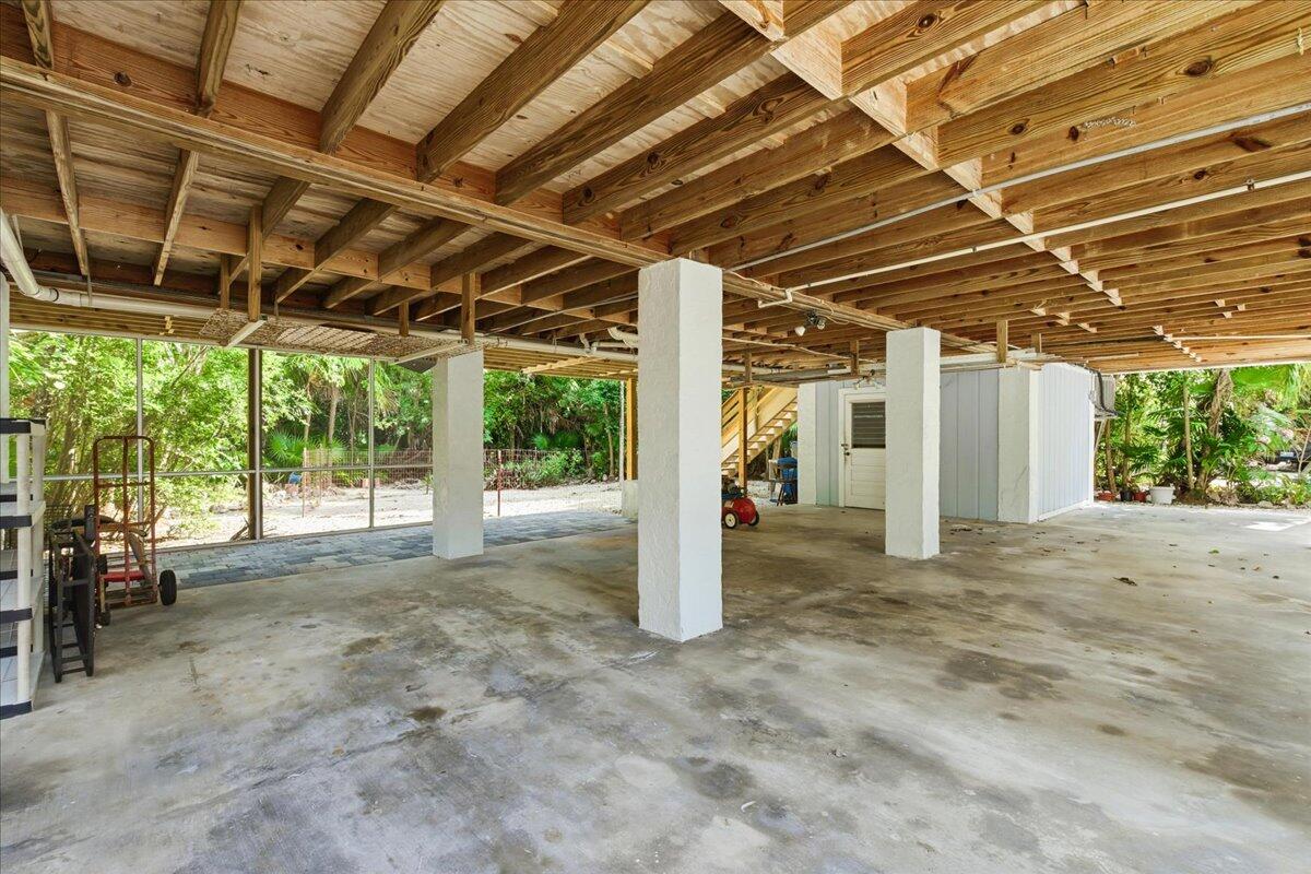 22 Stirrup Key Road Marathon, FL 33050 - Photo 39 of 48 a view of a room with wooden walls