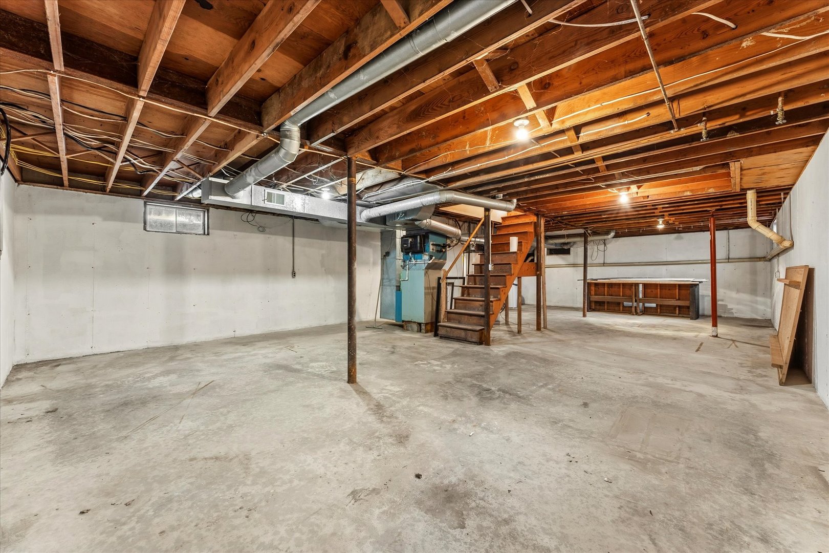 142 Lake Road Seymour, IL 61875 - Photo 31 of 49 a view of empty room with wooden ceiling