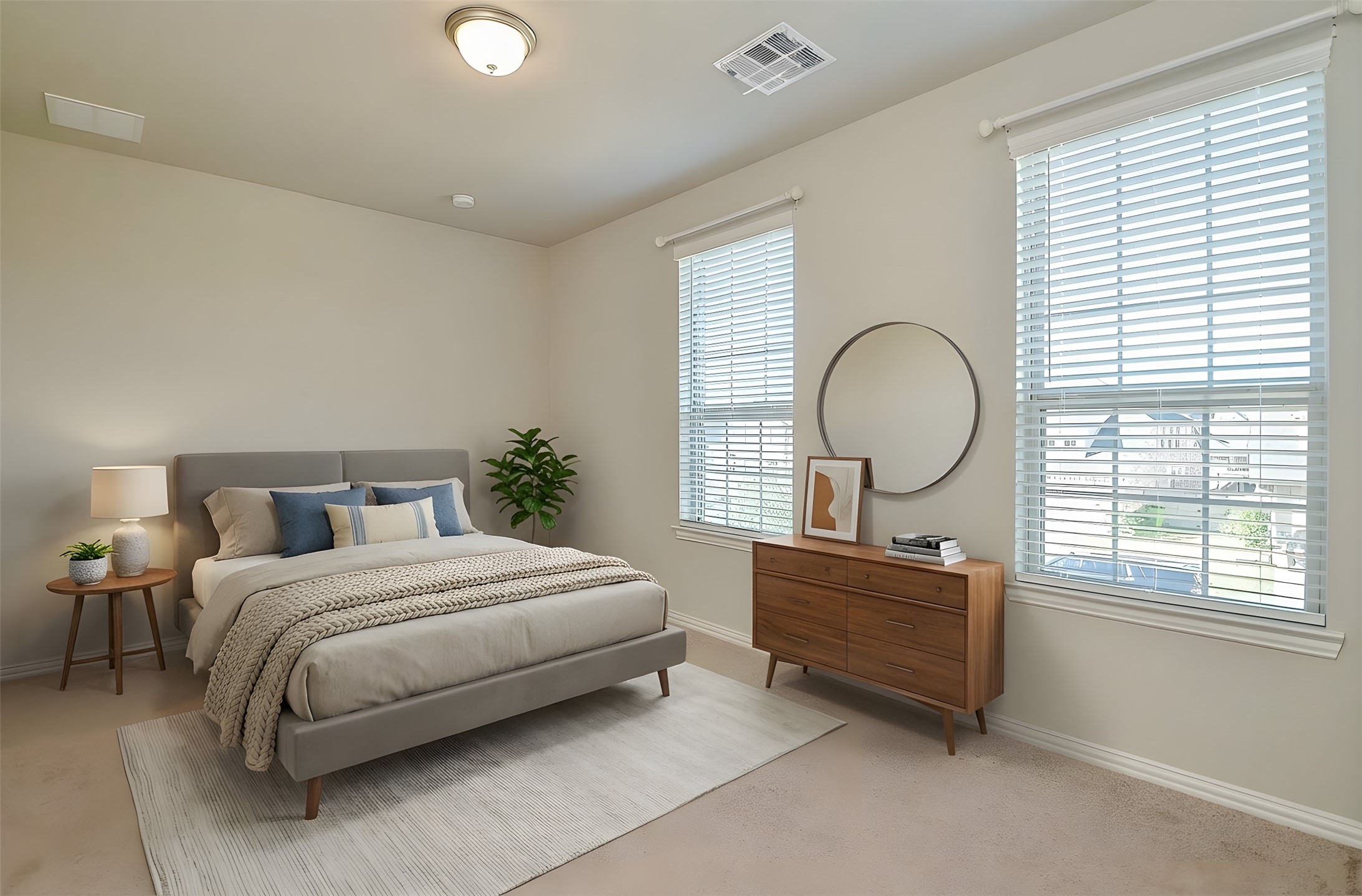 338 Summer Landing Court Rosenberg, TX 77469 - Photo 39 of 50 a bedroom with a bed and a large window