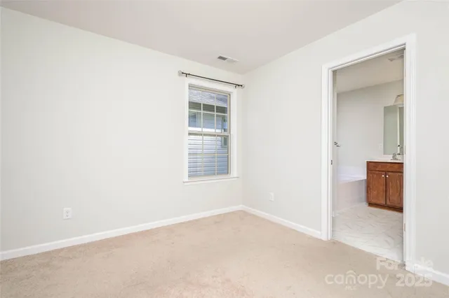 a view of small space with closet
