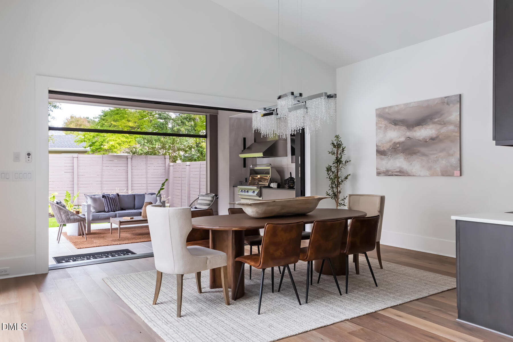 4300 Camelot Drive Raleigh, NC 27609 - Photo 22 of 71 a view of a dining room with furniture window and outside view