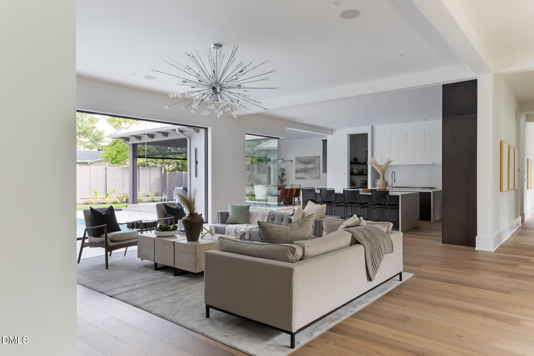 4300 Camelot Drive Raleigh, NC 27609 - Photo 48 of 71 a living room with furniture and a large window