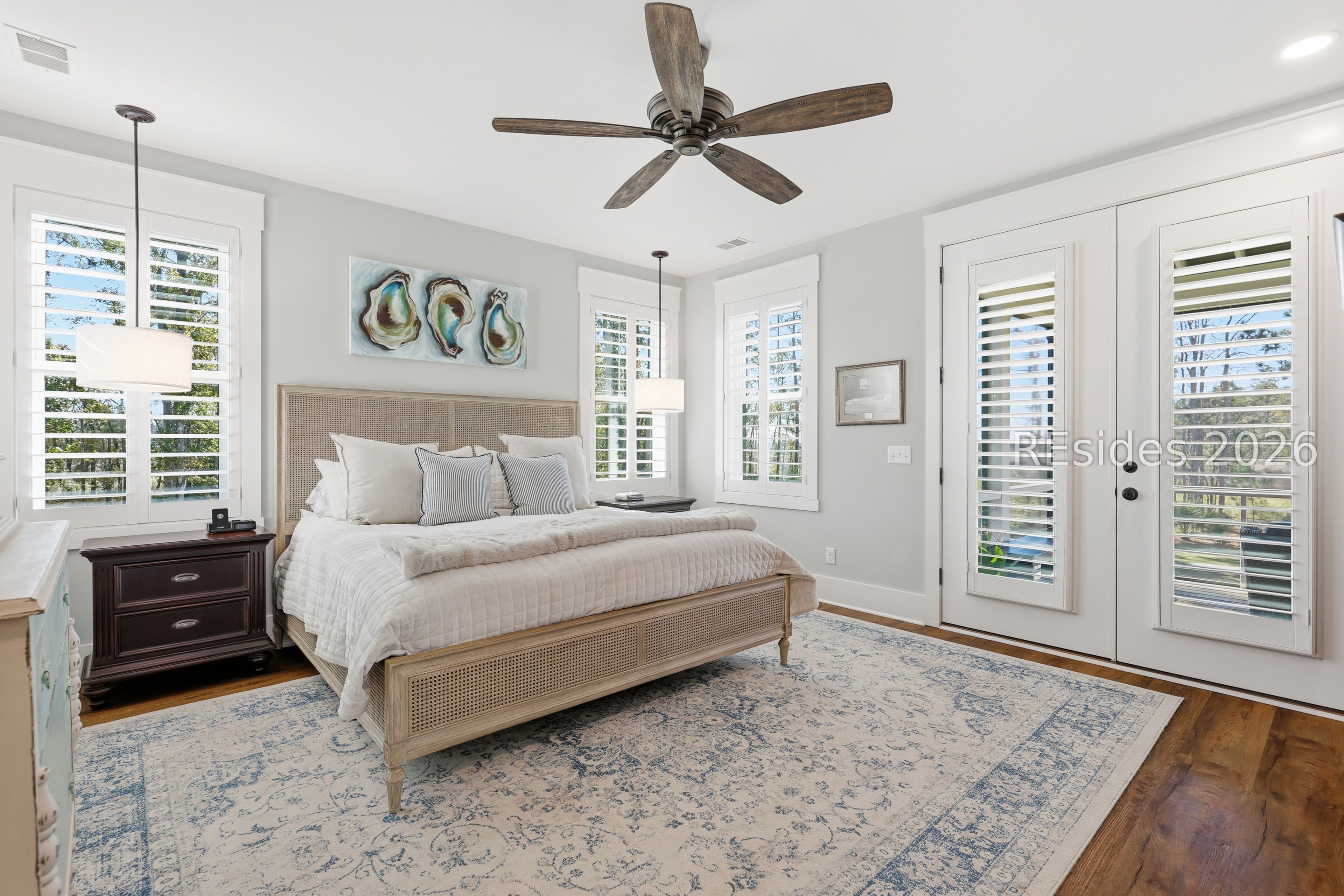 492 Hunters Loop South Hardeeville, SC 29927 - Photo 27 of 63 Owners' ste w/ plantation shutters & porch door