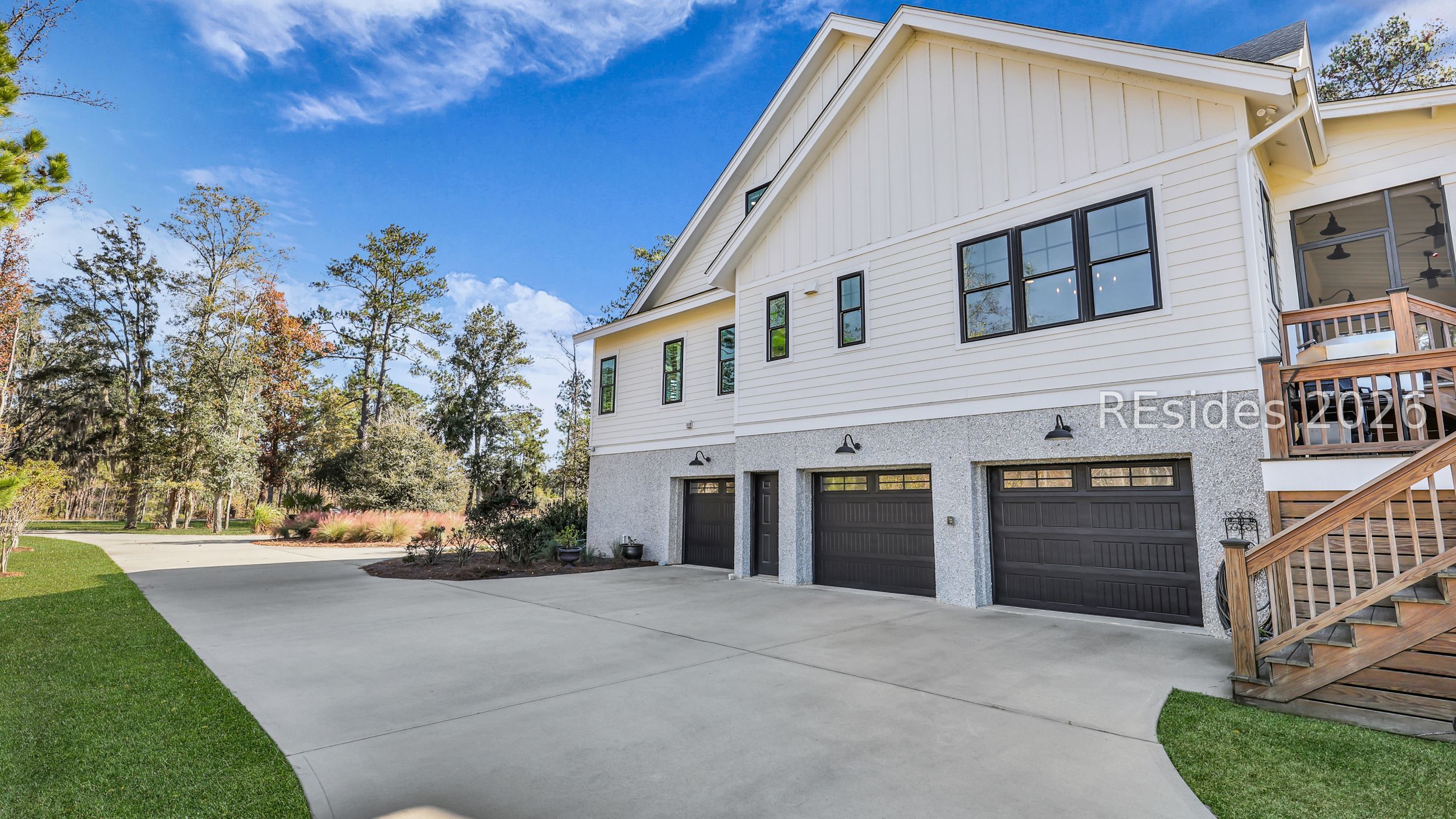 492 Hunters Loop South Hardeeville, SC 29927 - Photo 48 of 63 3 car side entry garage entrance