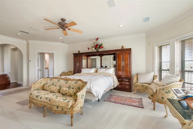 a view of a chairs and table on the deck