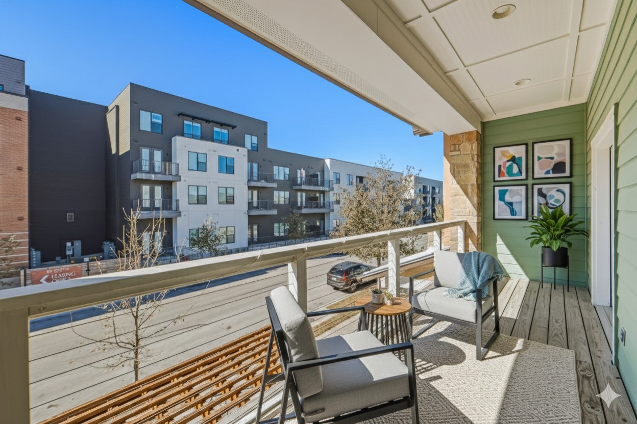 3919 Vaughan Street Austin, TX 78723 - Photo 34 of 40 View of balcony