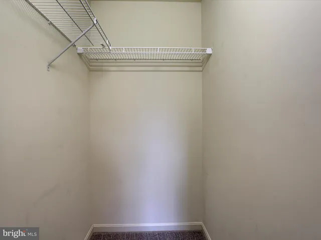 a view of racks on the wall