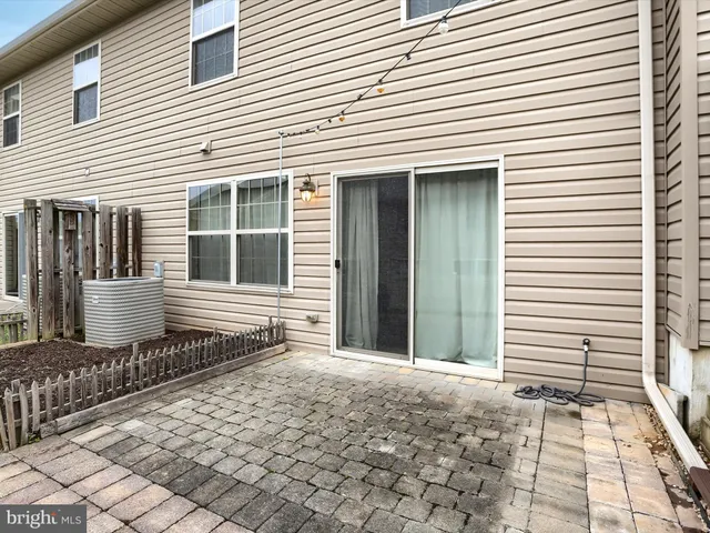 a front view of a house with a window
