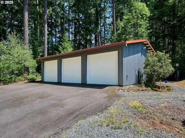 a view of outdoor space and green space