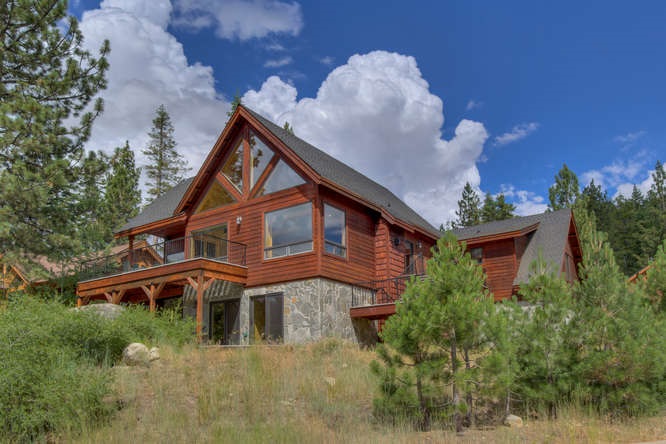 16073 Matt's Mountain Place Truckee, CA 96161 - Photo 2 of 14 a front view of a house with balcony