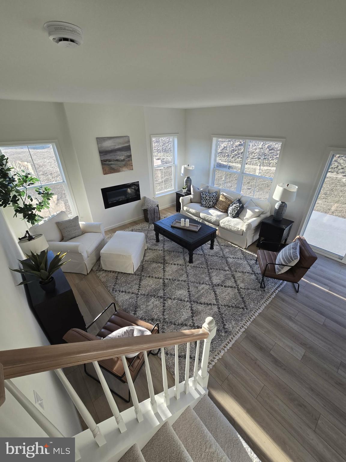 216 Copper Ridge Drive Newmanstown, PA 17073 - Photo 19 of 45 a living room with furniture and a fireplace