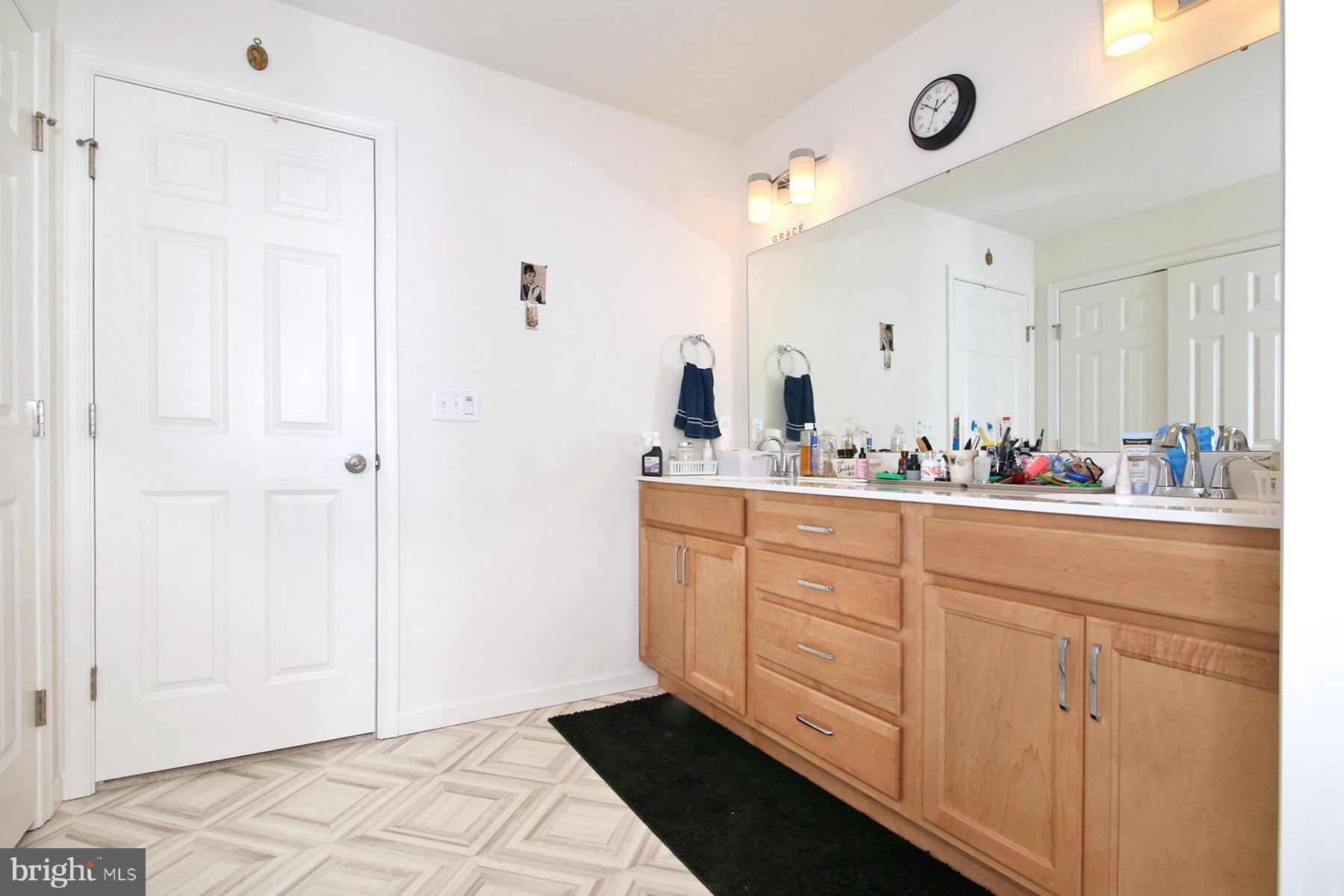 216 Copper Ridge Drive Newmanstown, PA 17073 - Photo 30 of 45 a bathroom with a sink and a mirror