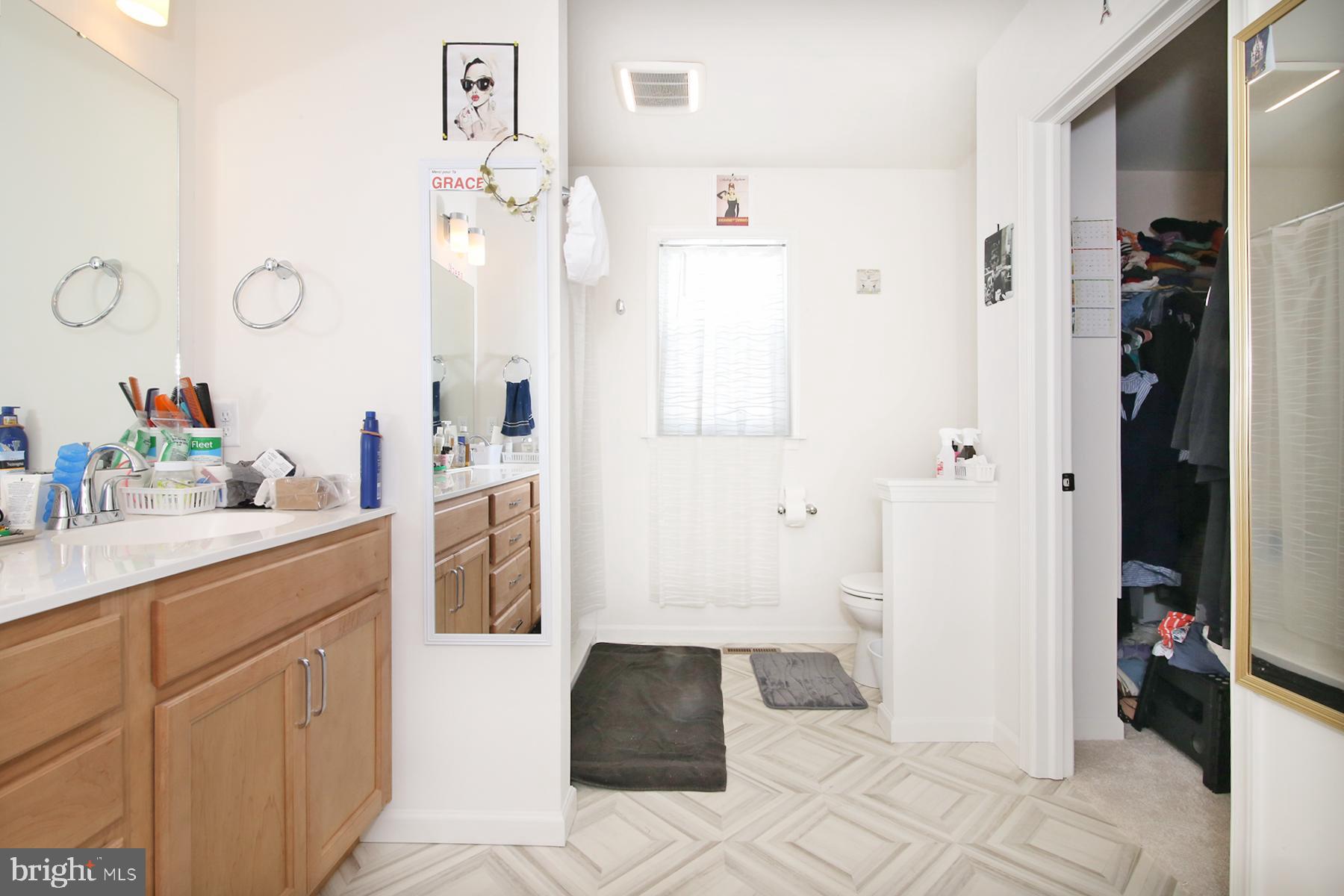 216 Copper Ridge Drive Newmanstown, PA 17073 - Photo 31 of 45 a bathroom with a sink and a mirror