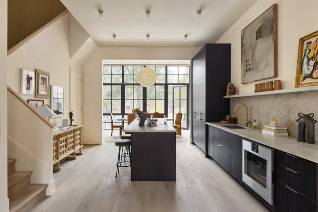 a room with furniture and a window