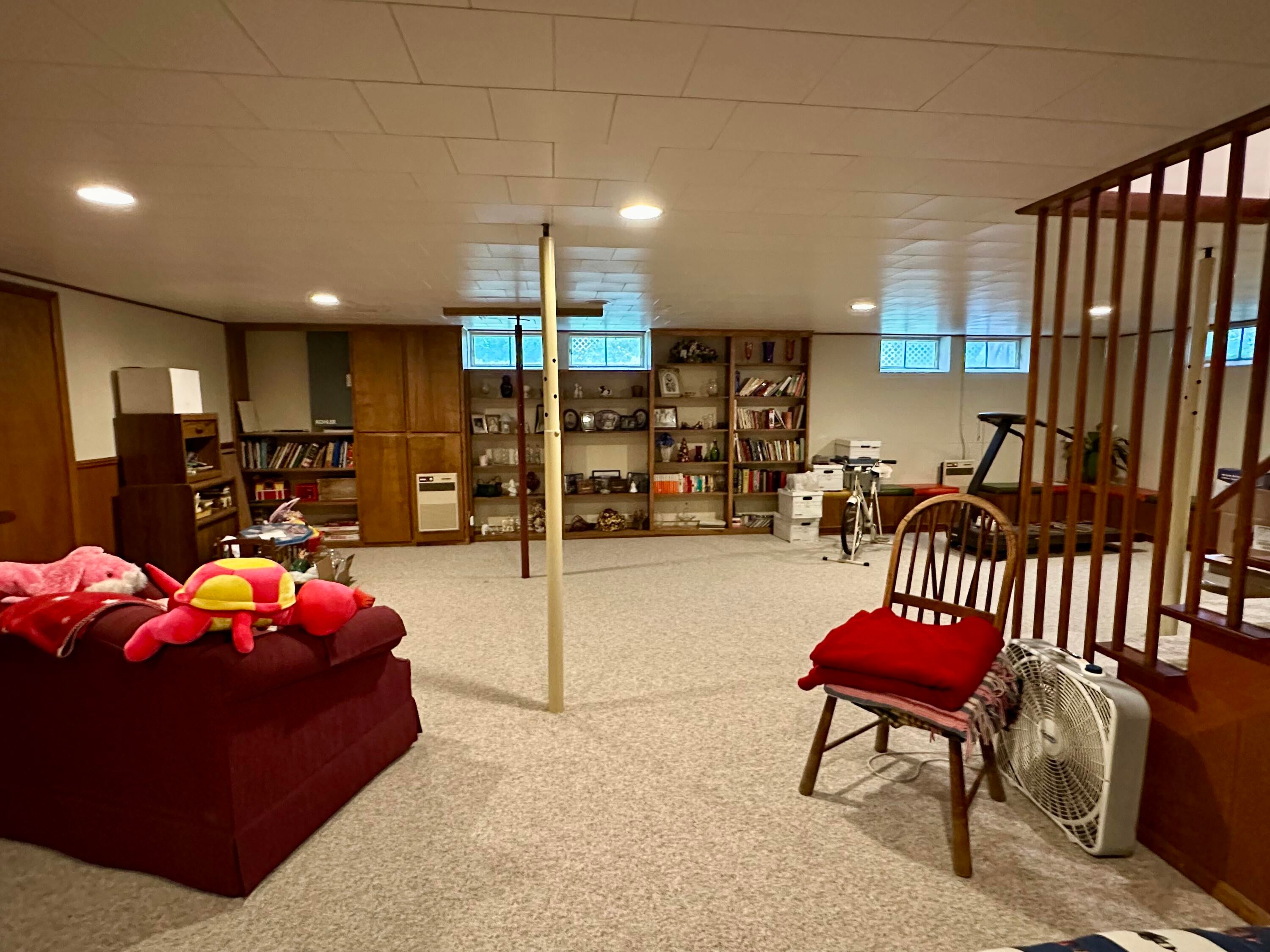 444 Riverside Drive Cheboygan, MI 49721 - Photo 24 of 43 Lower Level Family Room