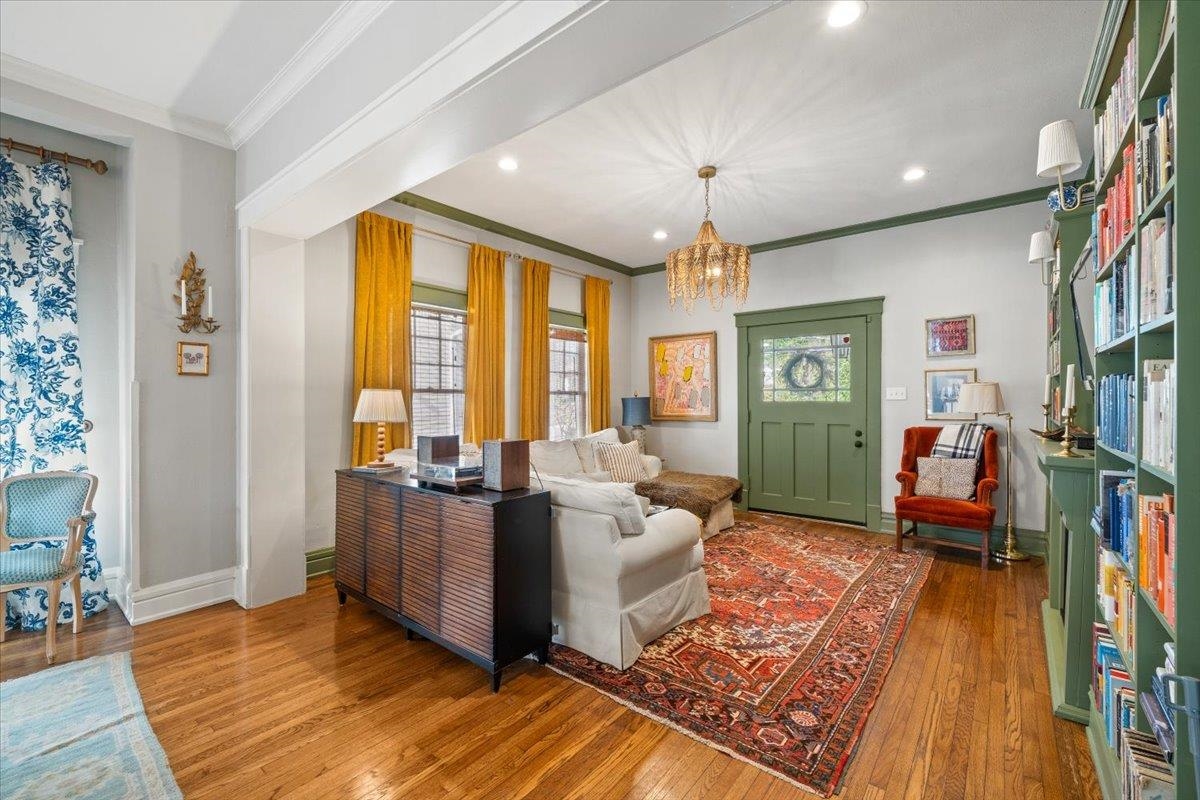 1937 Harbert Avenue Memphis, TN 38104 - Photo 6 of 32 a living room with furniture and a flat screen tv