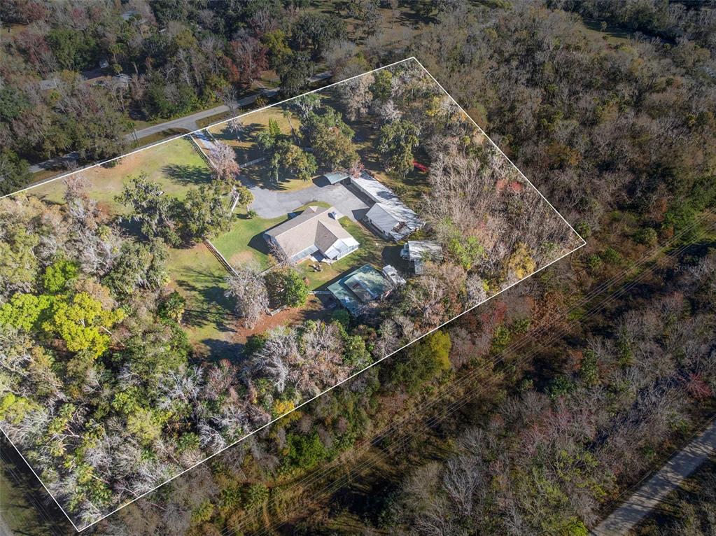 3080 Ragis Road Edgewater, FL 32132 - Photo 82 of 86 a view of a yard with a forest