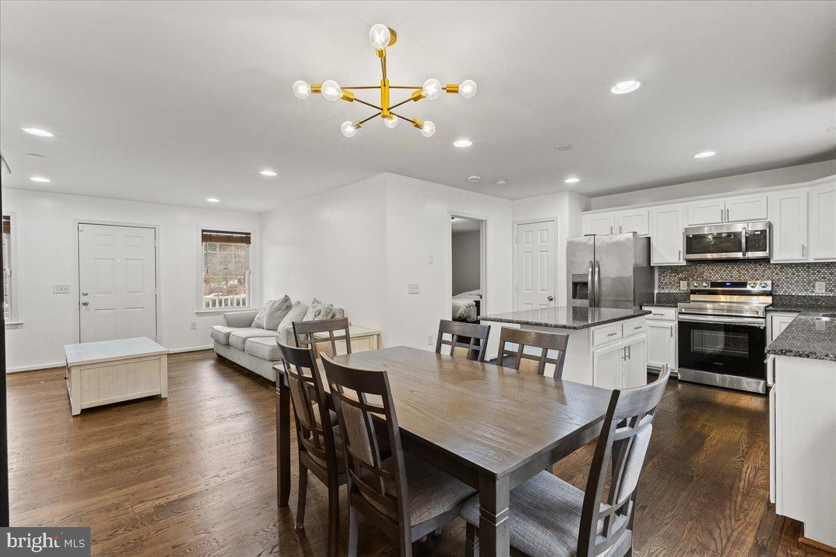 316 Decatur Road Stafford, VA 22554 - Photo 10 of 41 Modern kitchen and dining area with charm.